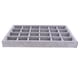 thumbnail image 5 of Organizador De Almacenamiento De Joyas Bandejas De Joyería Insertos 24 Grid Velvet GrJewelry Box Plata, 5 of 9