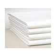 thumbnail image 4 of Linteum Textile Full White Fitted Bed Sheets, 54x80x12 Inches, 200 Thread Count (1 Pack), 4 of 5