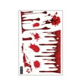 thumbnail image 2 of Hariumiu Decor Halloween Window Clings, Blood Handprint Scary Halloween Decoration Window Stickers Decals for Wall, Floor, Window, Bathroom, Zombie, 2 of 12