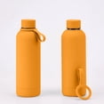 thumbnail image 2 of ¡Gran oferta! Botella de agua portátil para deportes al aire libre, taza aislada de boca pequeña de acero inoxidable con mango portátil de 500ml, 2 of 3