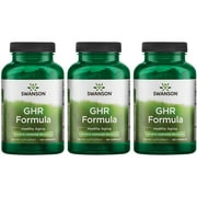 Swanson Ghr Formula - Growth Hormone Releaser 120 Caps 3 Pack