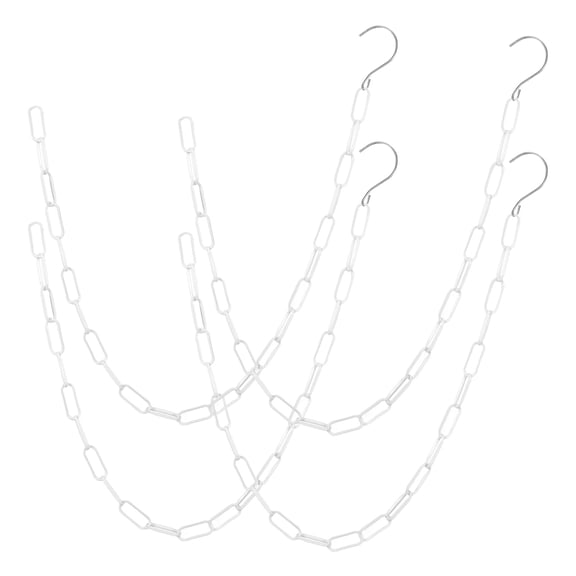 WRISTBIQUE Plastic Chain with Clips Plastic Chain Outdoor Use General Users Picnic 4pcs