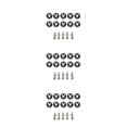 thumbnail image 2 of Kenally Juego de arandelas de tornillos para coche de 10 piezas, juego surtido de arandelas decorativas, accesorios para automóviles, piezas Type1 NO1, 2 of 6