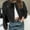 Black, variant on Sakmal Barn Coat Plus Size Pink Jacket Outerwear Womens Tops L