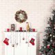 thumbnail image 4 of Christmas Decorations Christmas Decoration Wreath Pendant Rattan Door Hanging Store Scene Layout Dress Up Christmas Decoration Supplies, 4 of 5