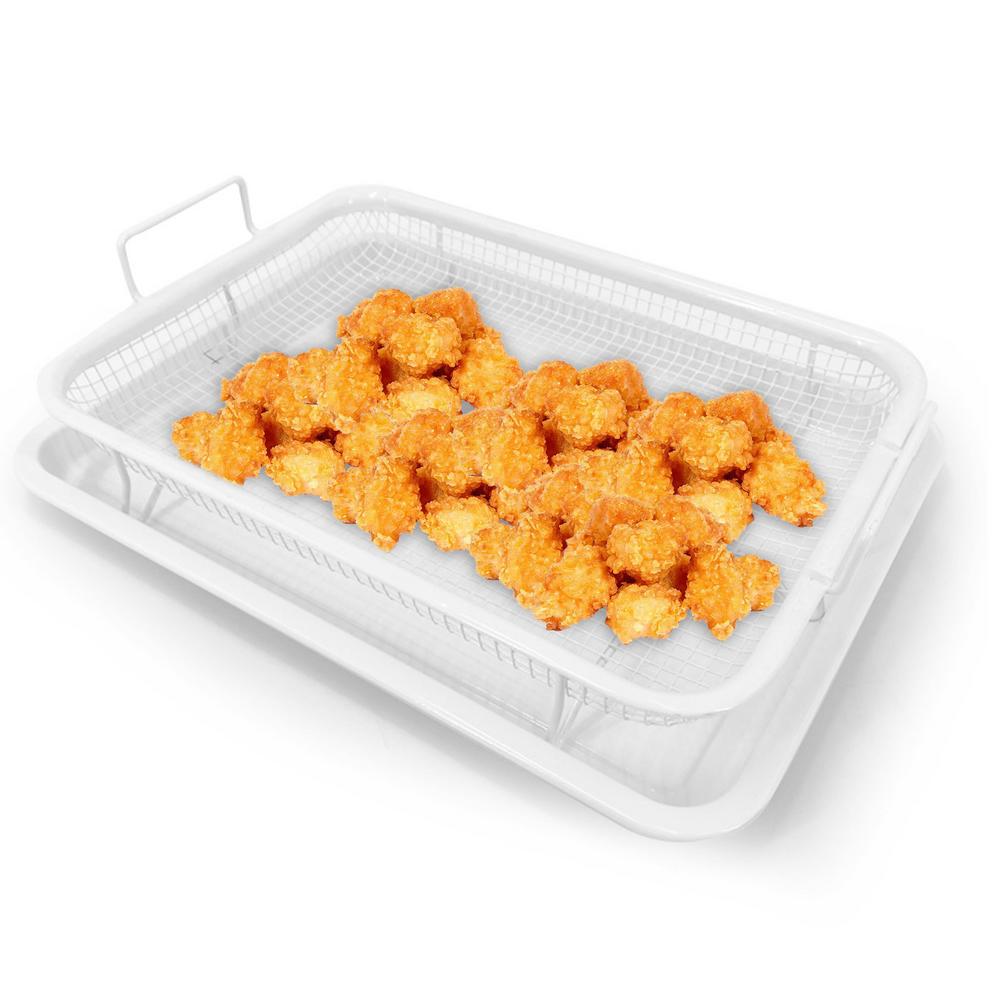 Tohuu Crisper Tray for Oven Non-Stick Oven Baking Tray with