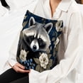 thumbnail image 6 of Raccoon Velvet Throw Covers Pillows with Unique Patterns - Set of 2 Decorative Pillow Inserts in 16x16, 18x18, 20x20 Inches for Home Decor and More, 6 of 6