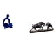 thumbnail image 1 of Figura de pensador abstracto, estatua de animal, adorno de resina para escritorio, escultura flocada, artesanía adecuada para decoración del hogar, re, 1 of 8