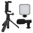 thumbnail image 3 of Kit de Vlogging kit de Vlog de teléfono compacto universal para grabación de video para transmisión en vivo para video de conferencia, 3 of 8