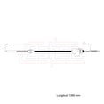 thumbnail image 2 of Cable Chicote Sobremarcha Compatible Con Ford Ranger 2.9L 1987 1988 CAHSA Cable Chicote Acelerador, 2 of 6