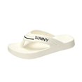 thumbnail image 3 of Willtoo Flip Flops for Men Letter Print Thick‑Soled Non‑Slip Slide Sandals Lightweight Soft House Slippers for Indoor Outdoor Beach Shower, 3 of 5