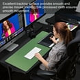 thumbnail image 5 of Cmhoo Gaming Mouse Pad with Stitched Edges,[27.5X11.8IN] Non-Slip Rubber Base,Waterproof Computer Desk Mat for PC,Mac, Laptop-Thick Durable Surface for Office,Home,Work-70x30 OlivegreenW, 5 of 5