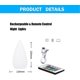 thumbnail image 5 of Lampe De Table Led Sans Fil Recargable, Lampe De Sauna En Forme De Goutte D'eau Ip54 Lampe De Chevet Dimmable Avec Changement De Couleur Rvb, La, 5 of 5