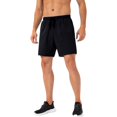 thumbnail image 2 of Active Men's Lightweight Quick-Dry Shorts with Elastic Drawstring Waist and Side Pockets - Small, Black, 2 of 5