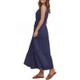 thumbnail image 3 of Women’s Pretty Garden SHORT SLEEVE MAXI CAP DRESS - PG MAXI DRESS, 3 of 6