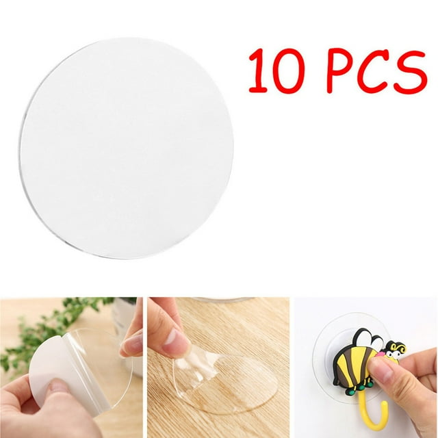 Home Textile Storage Clearance Anywhere Glue Paste Clear Side Washable Sticker Rubber Double Wall Decoration Housekeeping & Organizers, Home Textile Home Textile Storage