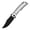 White and Black, variant on Tenable Bison Folding Knife 3.24'' Blackwash Nitro V Blade G10,with Frag Pattern Handle,B2108A1