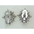 thumbnail image 3 of Faship Gorgeous Pink Crystal Clip Ons Earrings, 3 of 5
