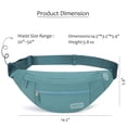 thumbnail image 3 of Riñonera MAXTOP Sling Riñonera para hombre, color verde oscuro, 3 of 6