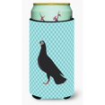 thumbnail image 1 of Abrazadera decorativa para latas Caroline's Treasures Budapest Highflyer Pigeon Blue Check BB8121TBC, 1 of 1