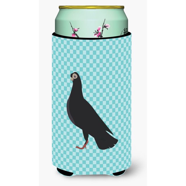Abrazadera decorativa para latas Caroline's Treasures Budapest Highflyer Pigeon Blue Check BB8121TBC