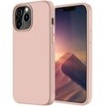 thumbnail image 1 of MCUCA iPhone 12 Case / iPhone 12 Pro Case, Silicone Full Body Protection Ultra Slim Soft Touch Microfiber Lining Shockproof Phone Case, 6.1 inch (Pink), 1 of 7