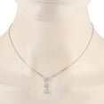 thumbnail image 2 of LB Exclusive 14K White Gold 0.45ct Diamond 3-Stone Necklace ANK-15779, 2 of 4