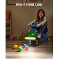 thumbnail image 5 of FanttikRide N7 Pro Electric Wiggle Car, Rechargeable Battery, 2-Speed, Anti-Rollover, Flashing Wheels, Bluetooth, Kids Car for Ages 3+, 150 lbs, Green, 5 of 11