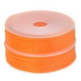 thumbnail image 1 of Unique Bargains 2 Pack Twisted Nylon Twine Thread Beading Cord 3mm 7M/23 Feet Extra Strong Braided Nylon String, Orange, 1 of 6