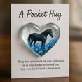 thumbnail image 6 of Dserfhy 1/2/3Pcs Pocket Hug Pendant Heart Shape Horse Pattern Acrylic Christmas Hanging Ornament Home Party Festival DIY Gift, 6 of 7