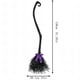 thumbnail image 2 of Escoba de malla de bruja, accesorio de cosplay de Halloween, decoración de escoba de bruja, escoba de bruja para cosplay, accesorio de Halloween, accesorio de bruja, disfraz de bruja, escoba, 2 of 5