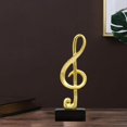 thumbnail image 1 of Dalazy Sculpture Note de Musique Figurine Statue Accessoires Photo Décoration B, 1 of 9