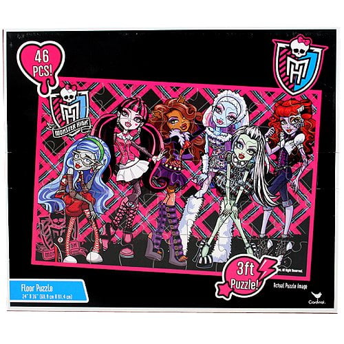 Monster High Doll Character 46 Piece Floor Puzzle by Mattel Monster High Doll Character 46 Piece Floor Puzzle by Mattel