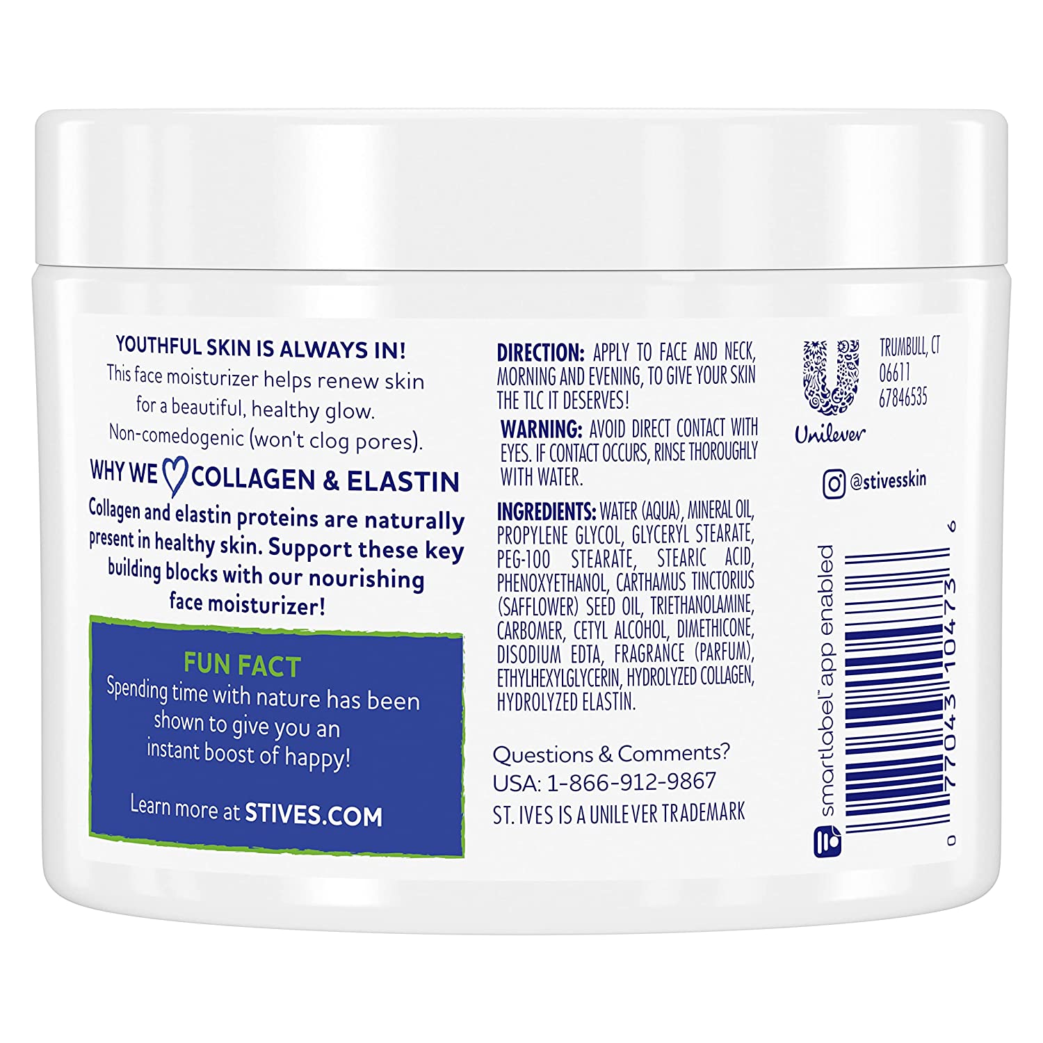 St. Ives Timeless Skin Collagen Elastin Moisturizer, 10 oz (Pack of 2) - image 3 of 5