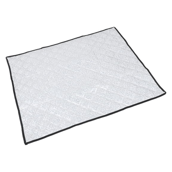LOLIPPYY Plated Silver Insulated Freezer Cover with Dust and Uv Protection for Home