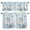 Blue, variant on 3 Piece Kitchen Curtains and Valances Set Blue Cartoon Cats Cafe Curtains 24 Inch Length Cute Cats Sleeping Dreams Clouds Valance & Tier Curtain for Living Room Bedroom Small Window 54"x18"+27"x24"*2