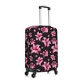 thumbnail image 3 of Uemuo Lilies Flowers Printed Washable Luggage Cover - Fashion Suitcase Protector Fits 18-32 Inch Luggage -Large, 3 of 9