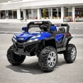 thumbnail image 2 of Carro Montable Electrico Little monkey  Buggy Azul Luces, 2 of 8