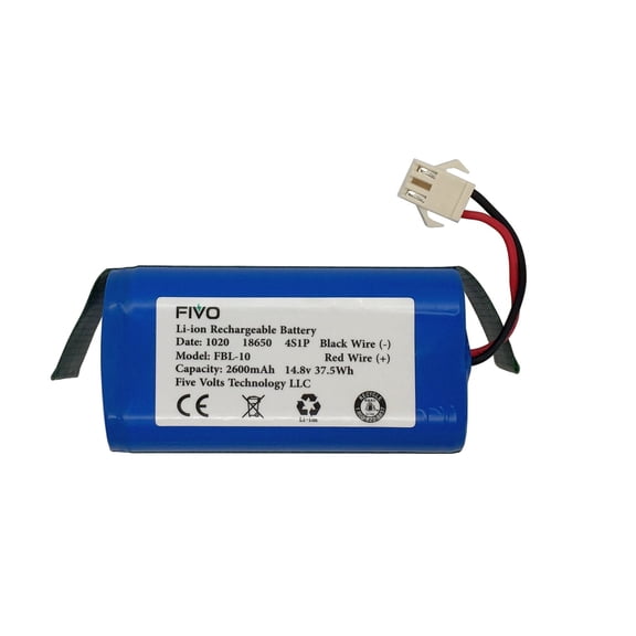 Shark Ion RV750, RV720, RV700 Robot Vacuum Replacement Battery Pack (3 Prongs)