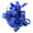 Blue, variant on Bmisegm Fascinator Hats Headband Satin Flower Hair Clip Tea Party Hat Wedding Bridal Headwear for Women Silver