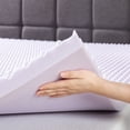 thumbnail image 5 of Best Price Mattress 2" Memory Foam Egg Crate Mattress Topper with Lavender Infusion, Twin-XL, 5 of 9
