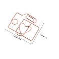 thumbnail image 2 of OUNONA 20Ud Clips De Papel Con Original Y Material Duradero Para Archivos, 2 of 6