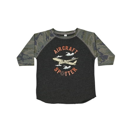 

Inktastic Aircraft Spotter Plane Lover Gift Toddler Boy or Toddler Girl T-Shirt