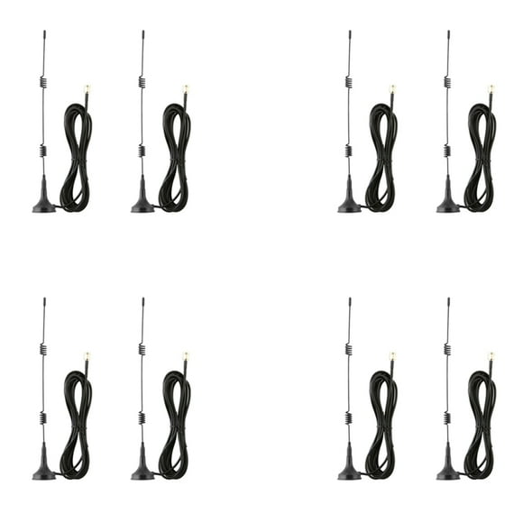 4X 7DBi 2.4G/5G/5.8G Wifi Antenna Booster Aerial Extension Cable Wireless for IP Cam
