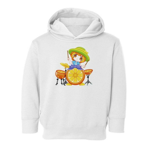 Orange Drumset Hoodie Toddler -Image by Shutterstock,  2 Toddler