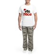 thumbnail image 5 of CafePress - Christmas Mr Nice Men's Light Pajamas - Men's Light Loose Fit Cotton Pajama Set, 5 of 7