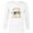 White, variant on Disney and Pixar’s Monsters, Inc. Christmas Scary & Bright - Long Sleeve T-Shirt for Men - Customized-White