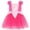 1Pc-F, variant on Beilxfa Princess Fancy Tulle Dress For Toddler Girls Bubble Sleeve Tutu Dress Birthday Halloween Christmas Party Dresses 2-7Y