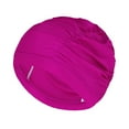 thumbnail image 1 of Wweixi Nylon Easy To And Breathable Stay Comfortable In Women'sSwimming Cap Durable Fabric Bathing Cap rose red 1Set, 1 of 6