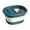 Blue, variant on Milaget Foot Bath Foldable Foot Bath Soothing Relaxing Tired Feet Foot SPA Bath Massager Blue
